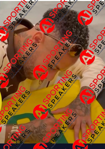 Neymar Jr Hand Signed Barcelona Football Shirt With COA