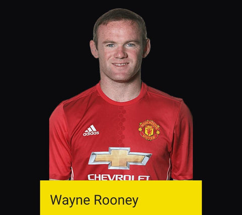 Hand Signed Wayne Rooney Art Print Manchester United £99 With COA 4