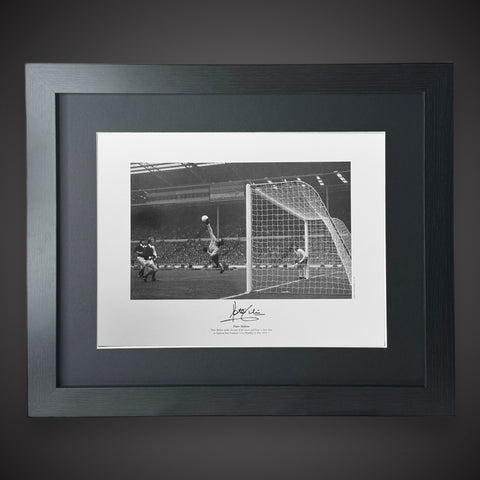 FRAMED PETER SHILTON Hand Signed 1973 Photo 16X120