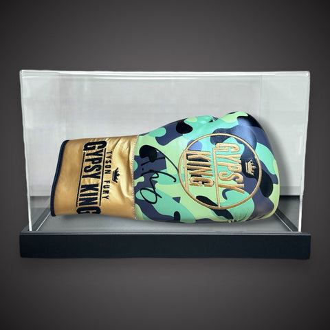 Gypsy King- Tyson Fury Hand Signed  Boxing Glove £324 In A Acrylic Case With COA0
