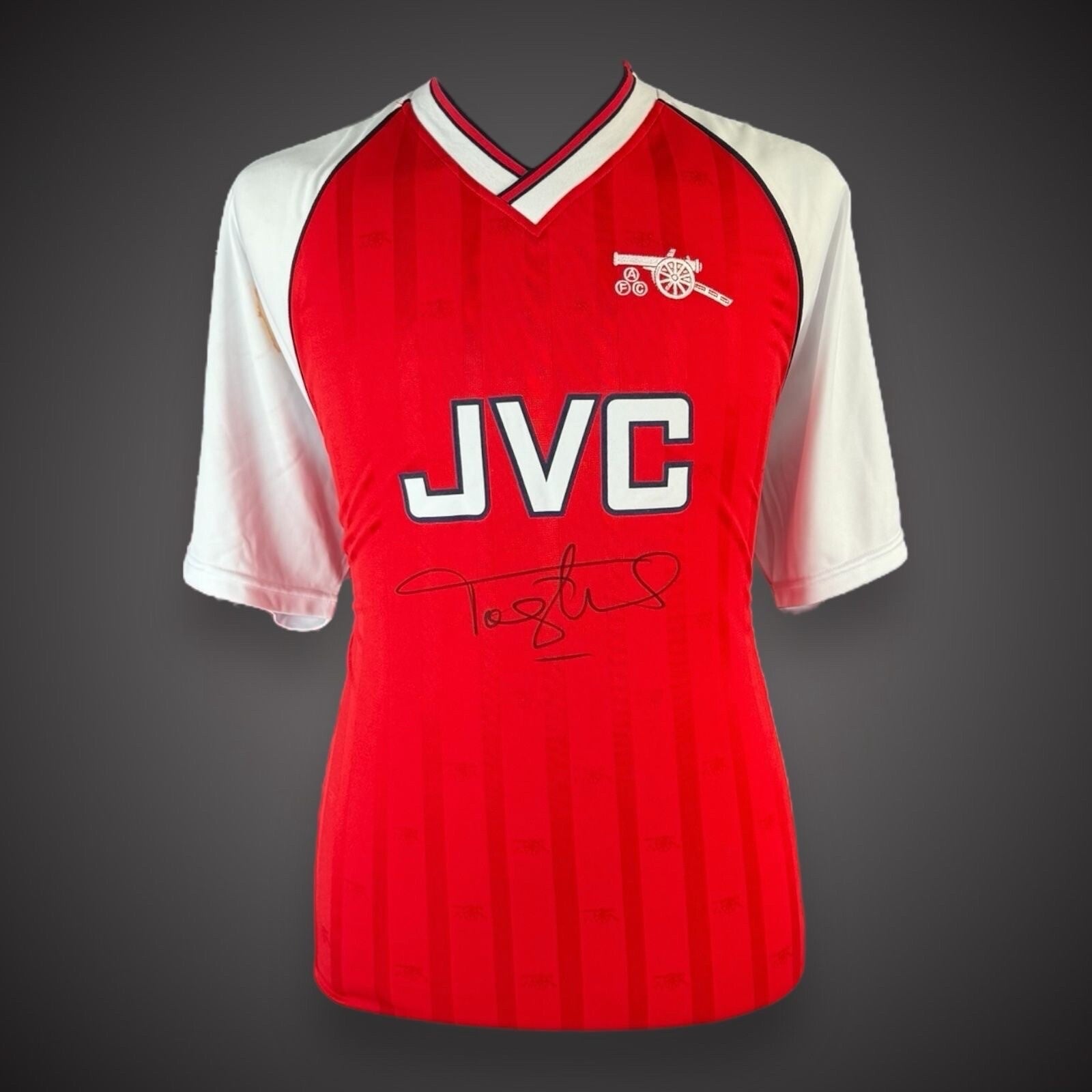 Arsenal Football Shirt Signed By Tony Adams With COA  £1990