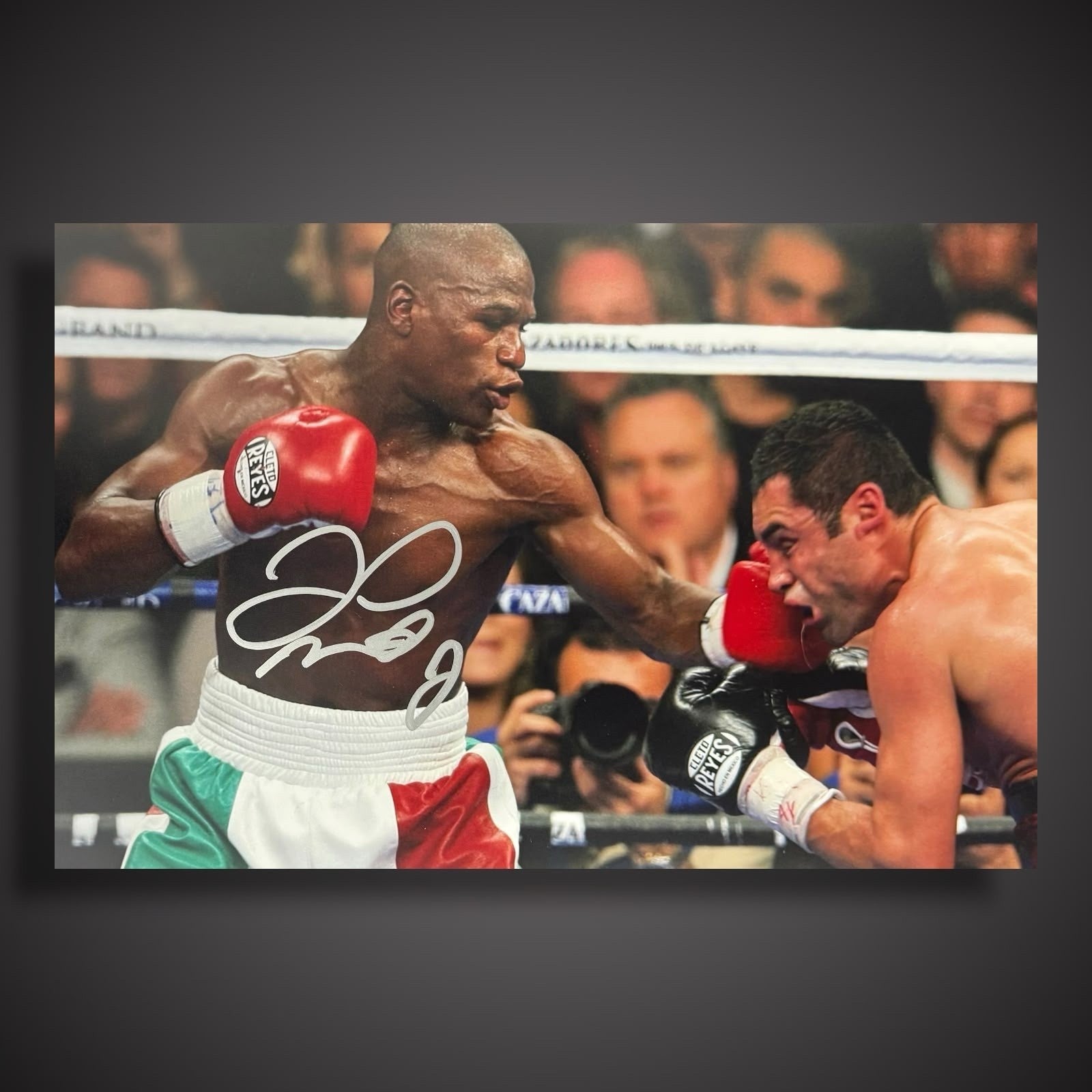 Floyd Money Mayweather Hand Singed 12x8 Photo £349 Recently Signed With COA0