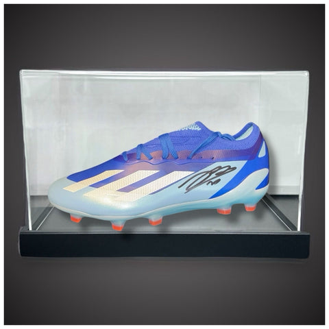 West Ham Jarrod Bowen Hand Signed Football Boot In A Acrylic Case  With COA £2350