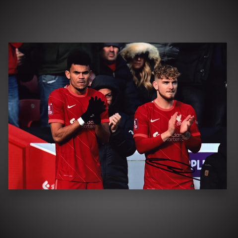 Liverpool- Harvey Elliott Hand Signed 12x8 Photo With COA £17.500