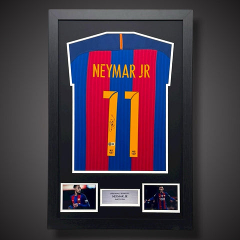 Neymar Jr Hand Signed Barcelona Football Shirt With COA £5990