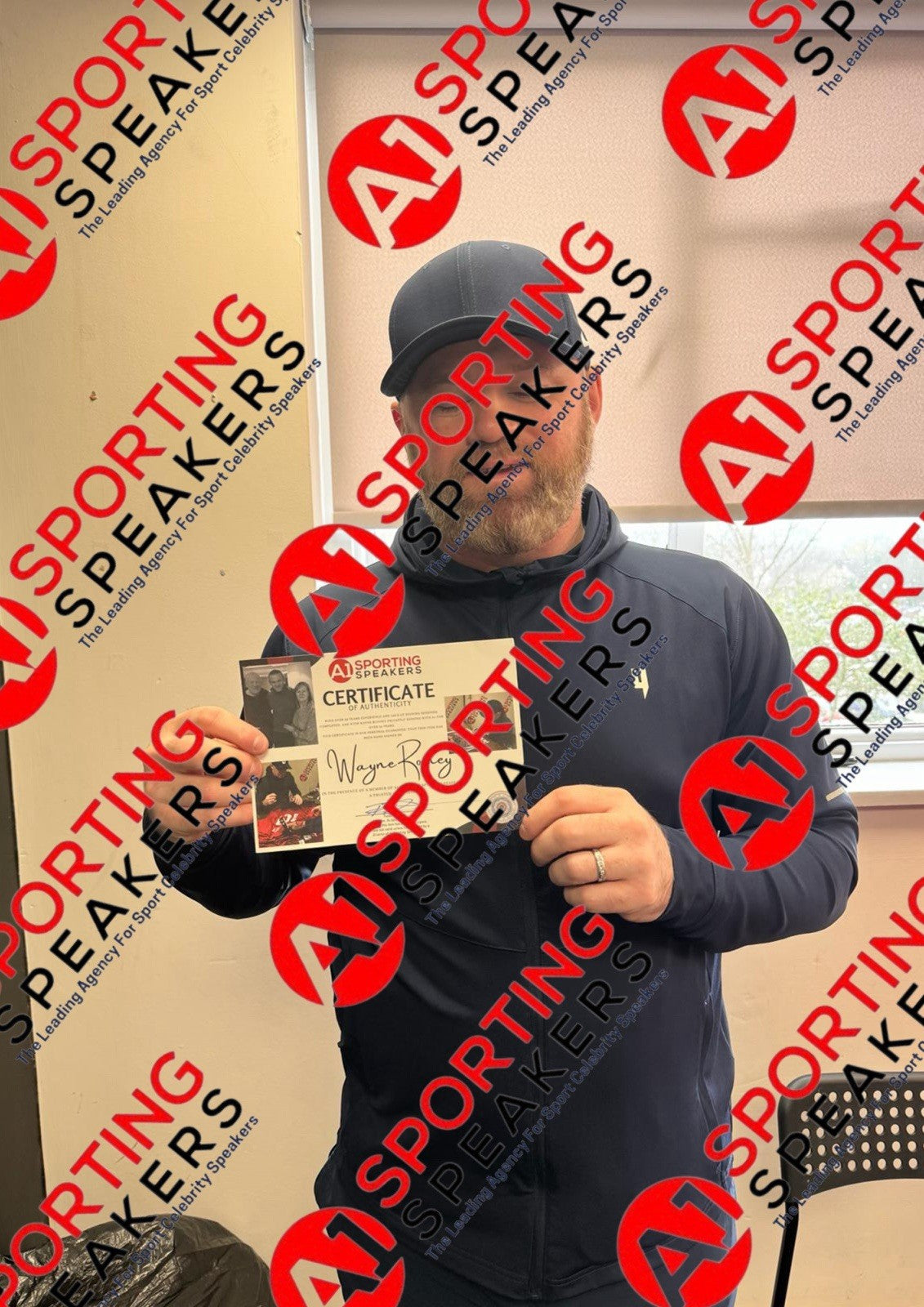 Wayne Rooney Hand Signed Everton Kids Shirt £99 With COA 3