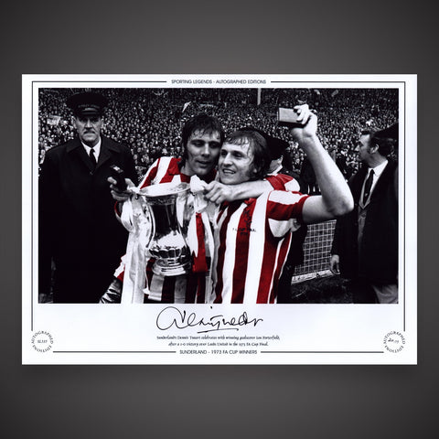 Sunderland Dennis Tueart Signed Photo Approx 16x12 £250