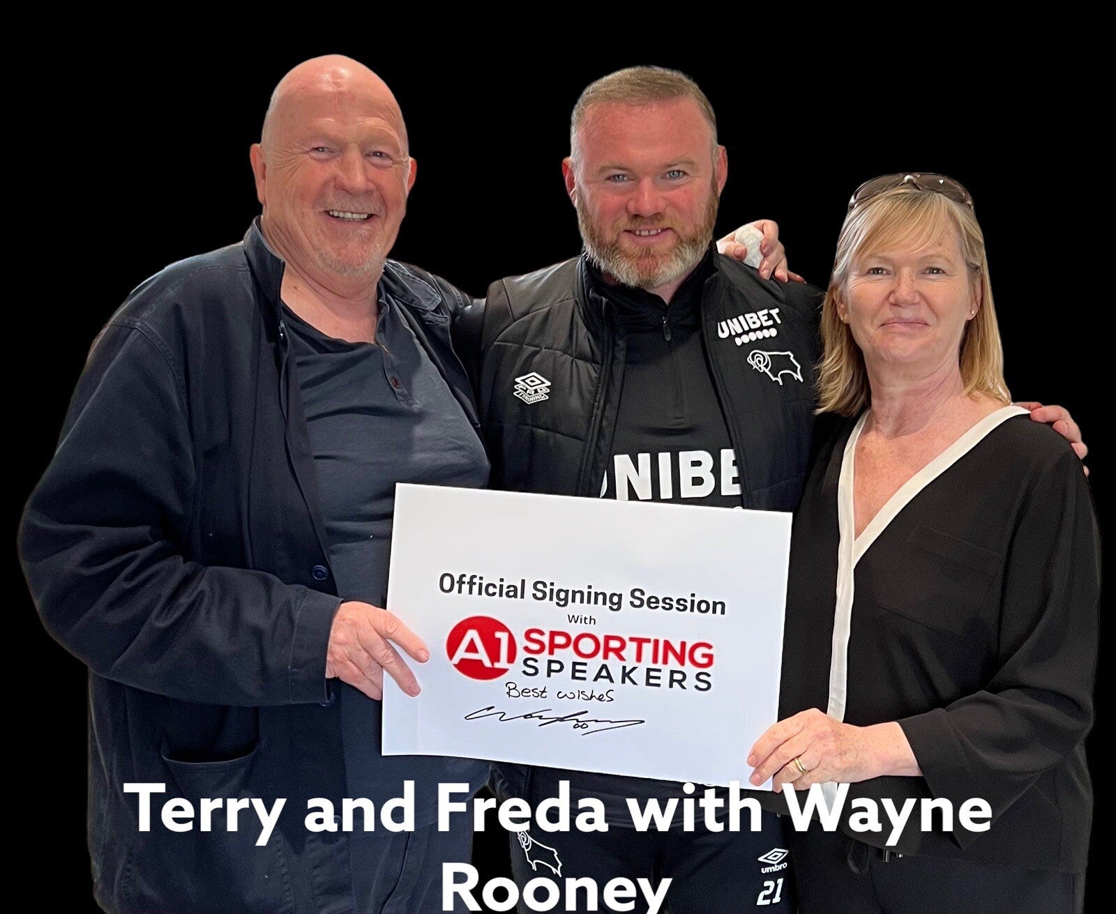 Wayne Rooney Manchester United Panoramic Hand Signed Shirt Frame £224 With COA 11