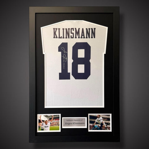 Framed Jürgen Klinsmann Signed Germany Shirt With COA £2750