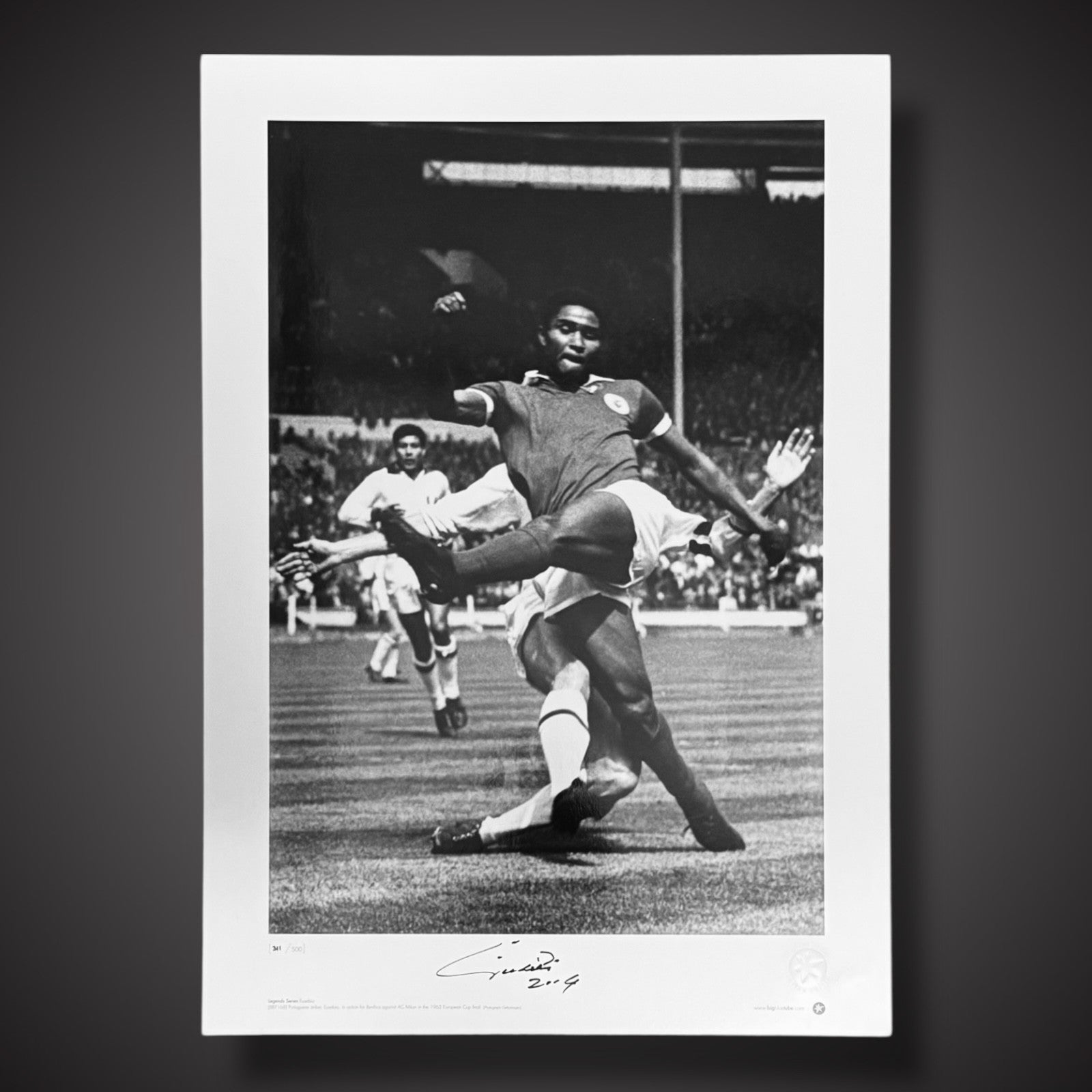 Eusebio Signed Photo - Benfica Legend Signed Photo £99 16X230