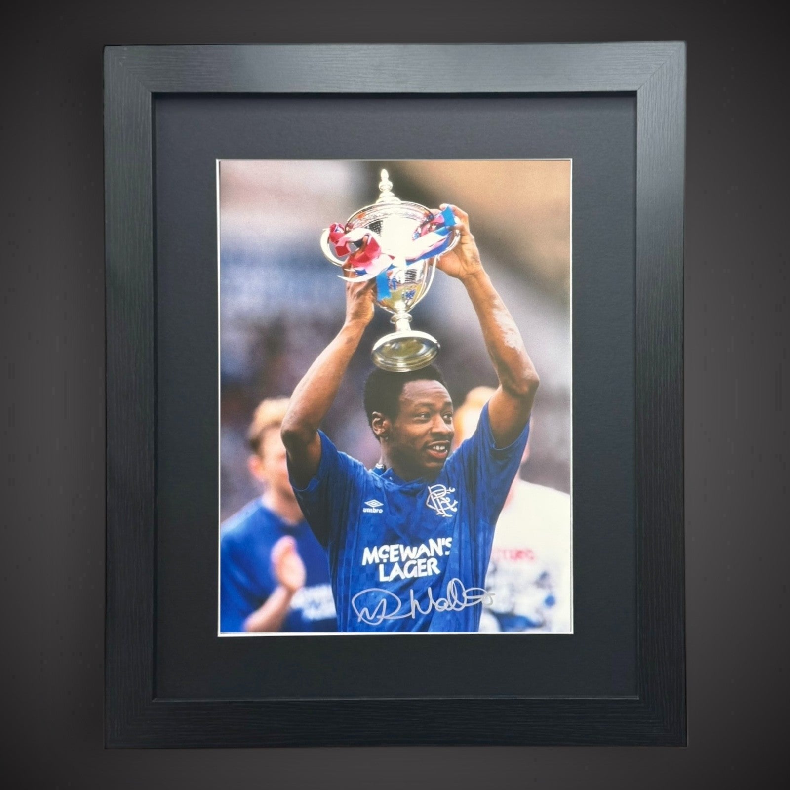 Framed Rangers Mark Walters Hand Signed 16x12 Photo £44.99 16X200
