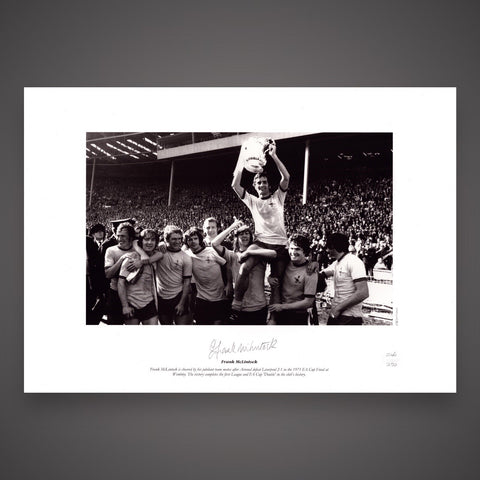 Frank McLintock - Arsenal Fantastic Hand Signed Photo £25 12X160