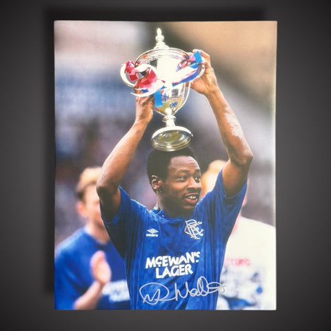 Rangers Mark Walters Hand Signed 16x12 Photo £25 12X160