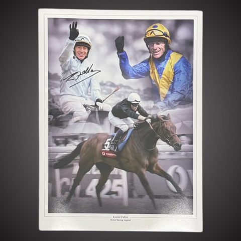 Framed Kieren Fallon Horse Racing Legend Signed Photo £44.99 16X201