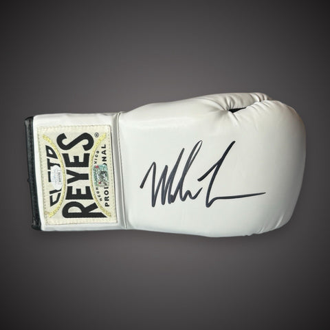 Mike Tyson Hand Signed Reyes Boxing Glove With COA £275 Limited Stock - White0