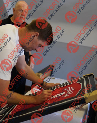 Steven Gerrard Hand Signed Liverpool Shirt Deluxe Framed £2995