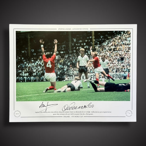 Francis Lee and Alan mullery England 1970 World cup £29.99 12X160