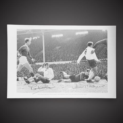 Martin Chivers, Jimmy Greaves  Signed Tottenham Hotspur Photo £29.99 16X230
