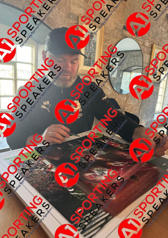 Framed Wayne Rooney Signed Manchester United  New Stats Montage Photo £79.992