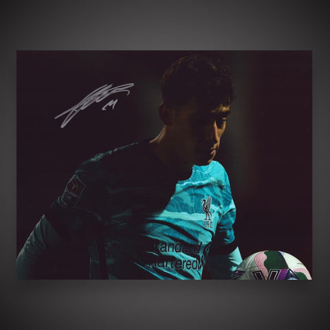 Fantastic Kostas Tsimikas Hand Signed 16x12inchs Liverpool Photo With COA £29.990