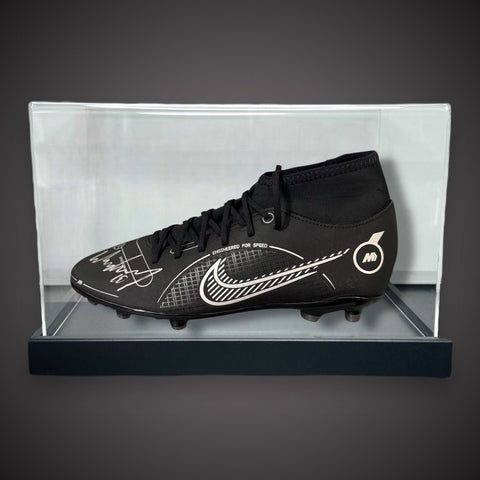 Wayne Rooney Hand Signed Football Boot -Manchester United In A Acrylic Case £2190