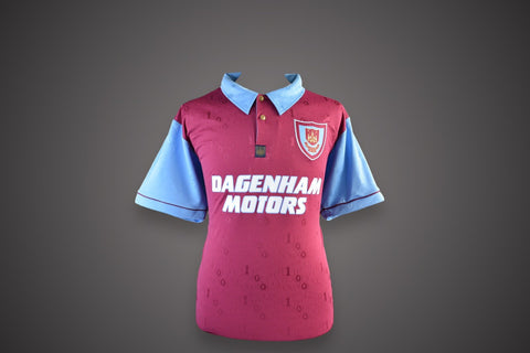 Very Nice West Ham United Signed Shirt By Paolo Di Canio COA £1491