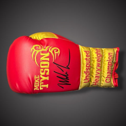 Mike Tyson Hand Signed  Boxing Glove With COA  £3490