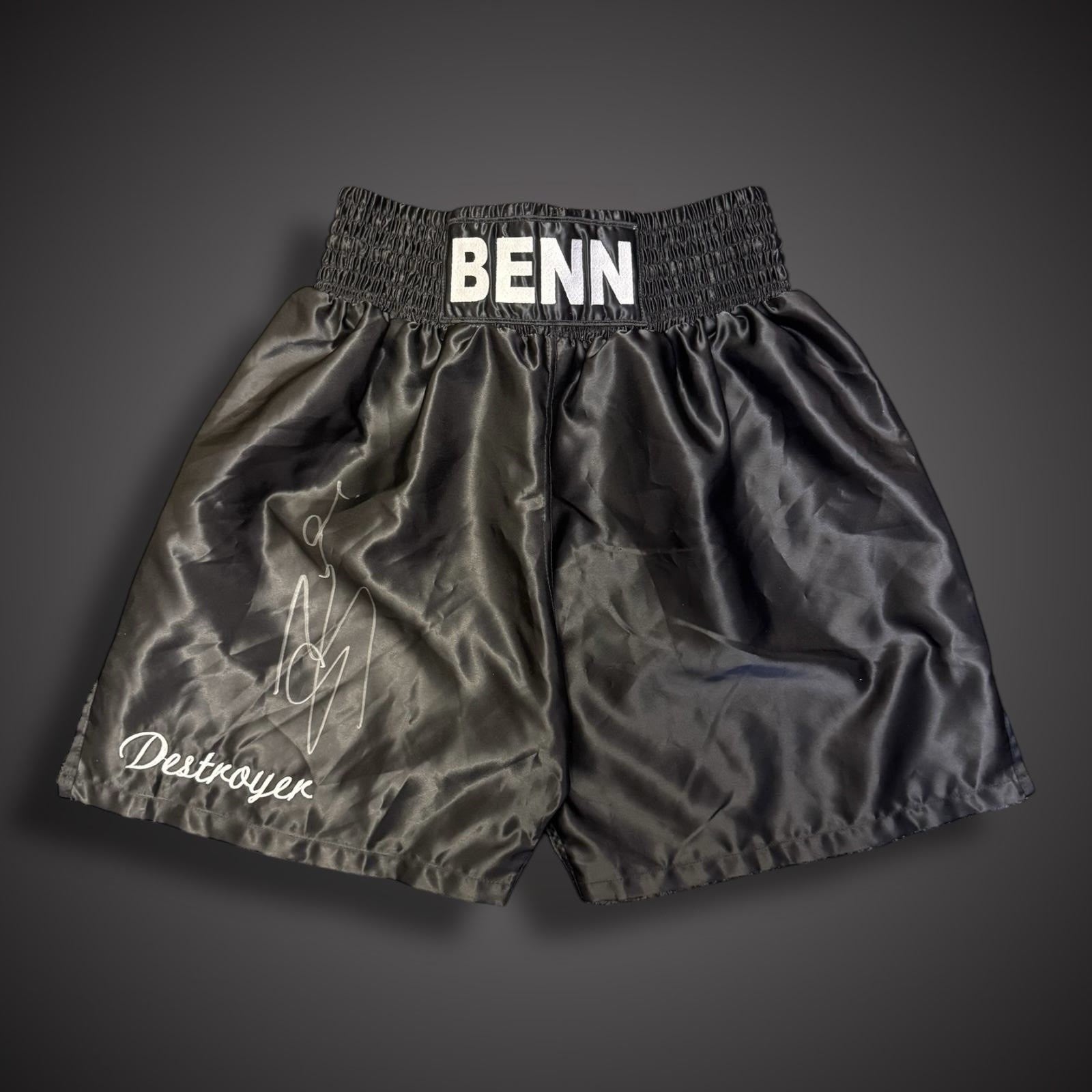 Conor Benn Hand Signed Boxing Shorts With COA £1490