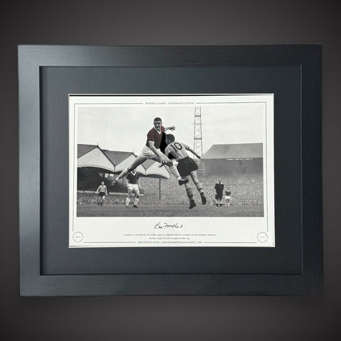 FRAMED Bill Foulkes - Manchester United Hand Signed Photo £450