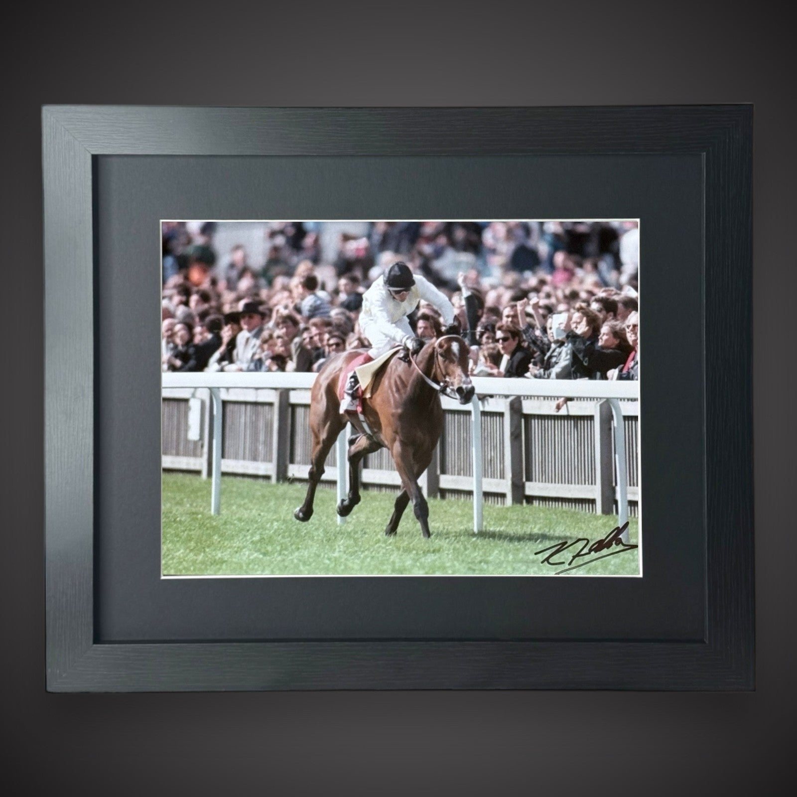 Framed Kieren Fallon Horse Racing Legend Signed Photo £44.990