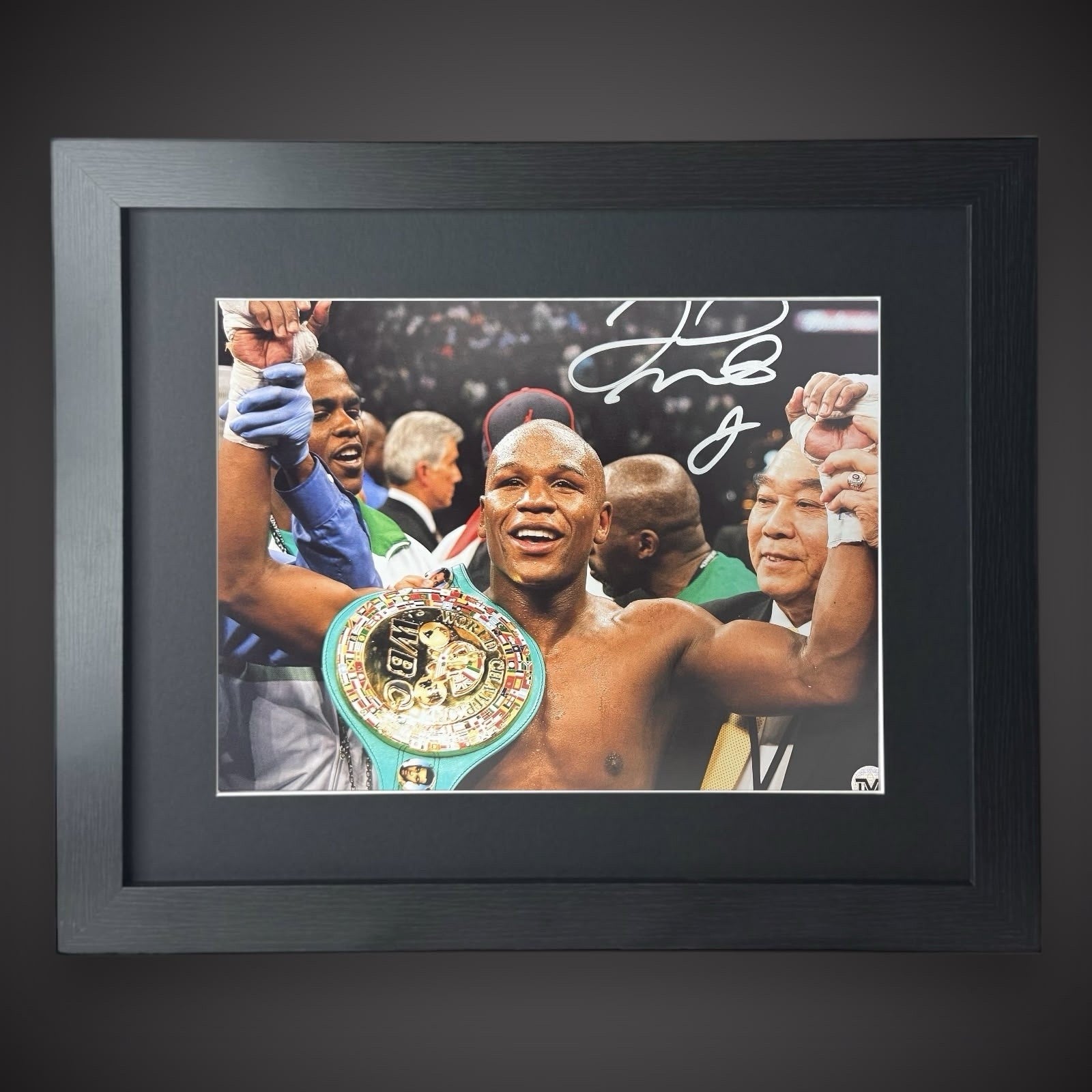 Floyd Money Mayweather  Hand Singed Framed  12x16 Photograph £549 With COA0