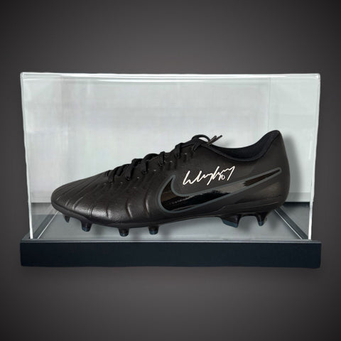 Wayne Rooney Hand Signed Football Boot -Manchester United In A Acrylic Case £2190