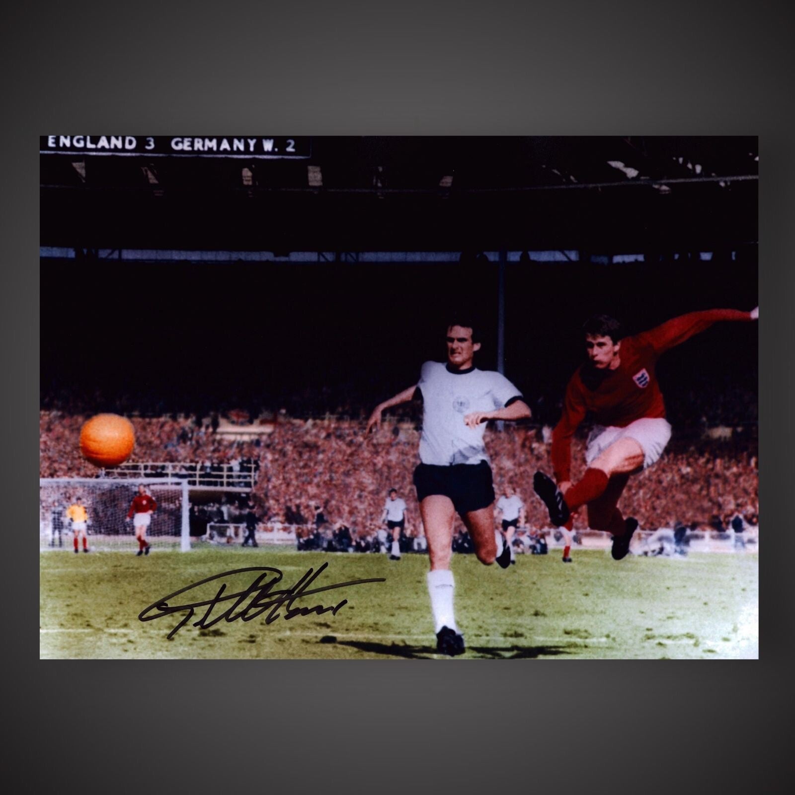 Sir Geoff Hurst TRADE DEAL 3 16x12 Signed Photos Direct From His Agent £49.992