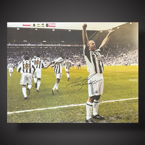 Alan Shearer Signed Newcastle  Photo With Coa  £650
