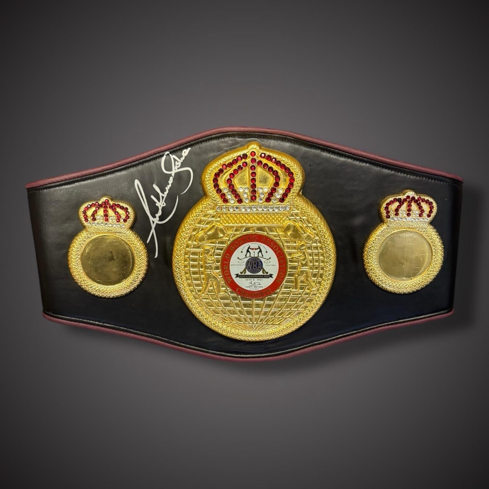 Anthony Joshua Hand Signed WBA Full Size Replica Belt £999 1 Available0