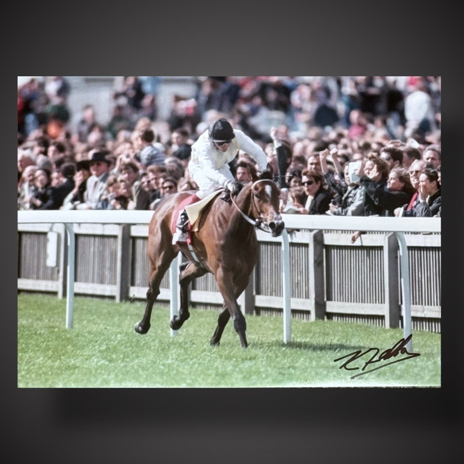 Kieren Fallon Horse Racing Legend Signed Photo £250