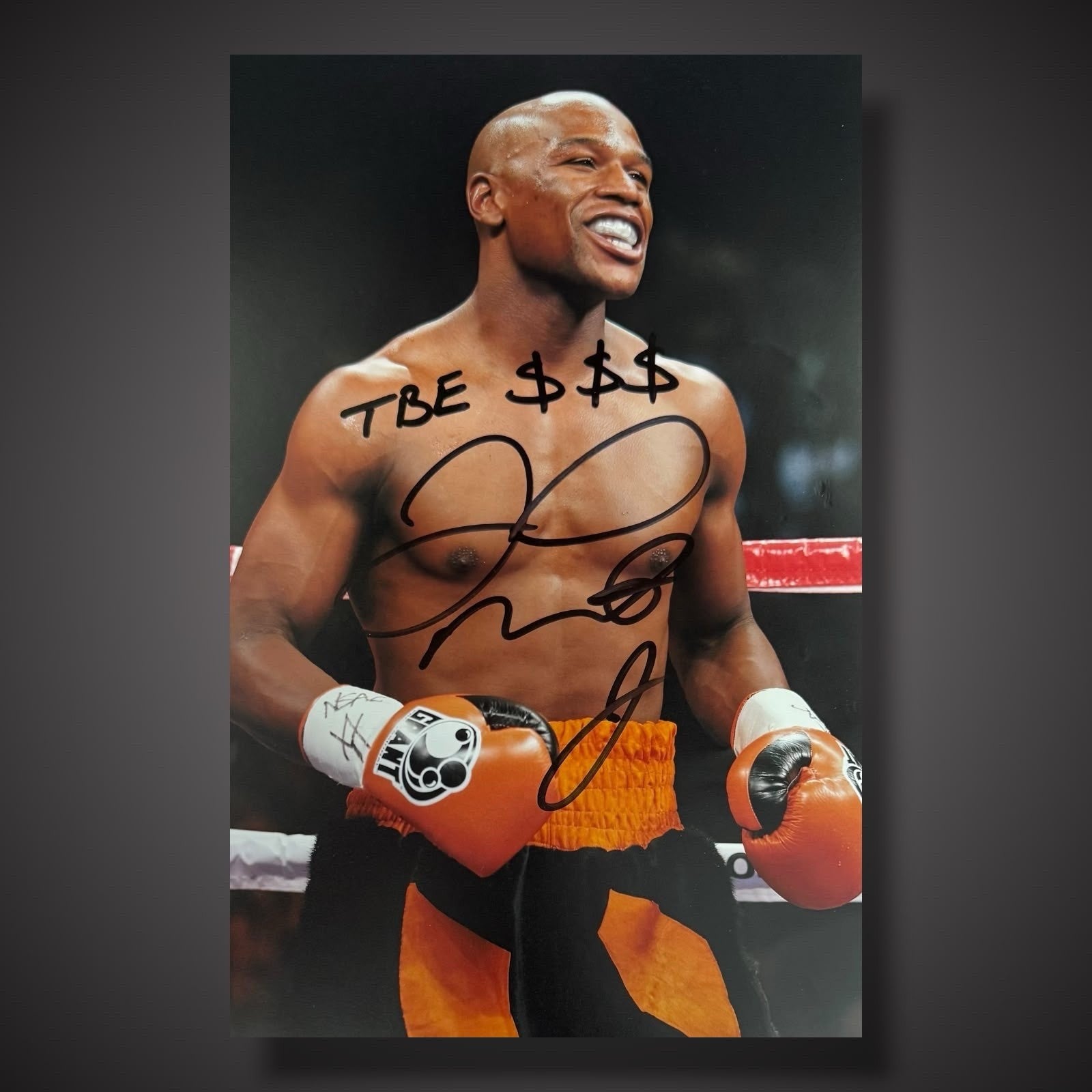 Floyd “Money” Mayweather Hand Singed 12x8 Photograph £349 With COA0
