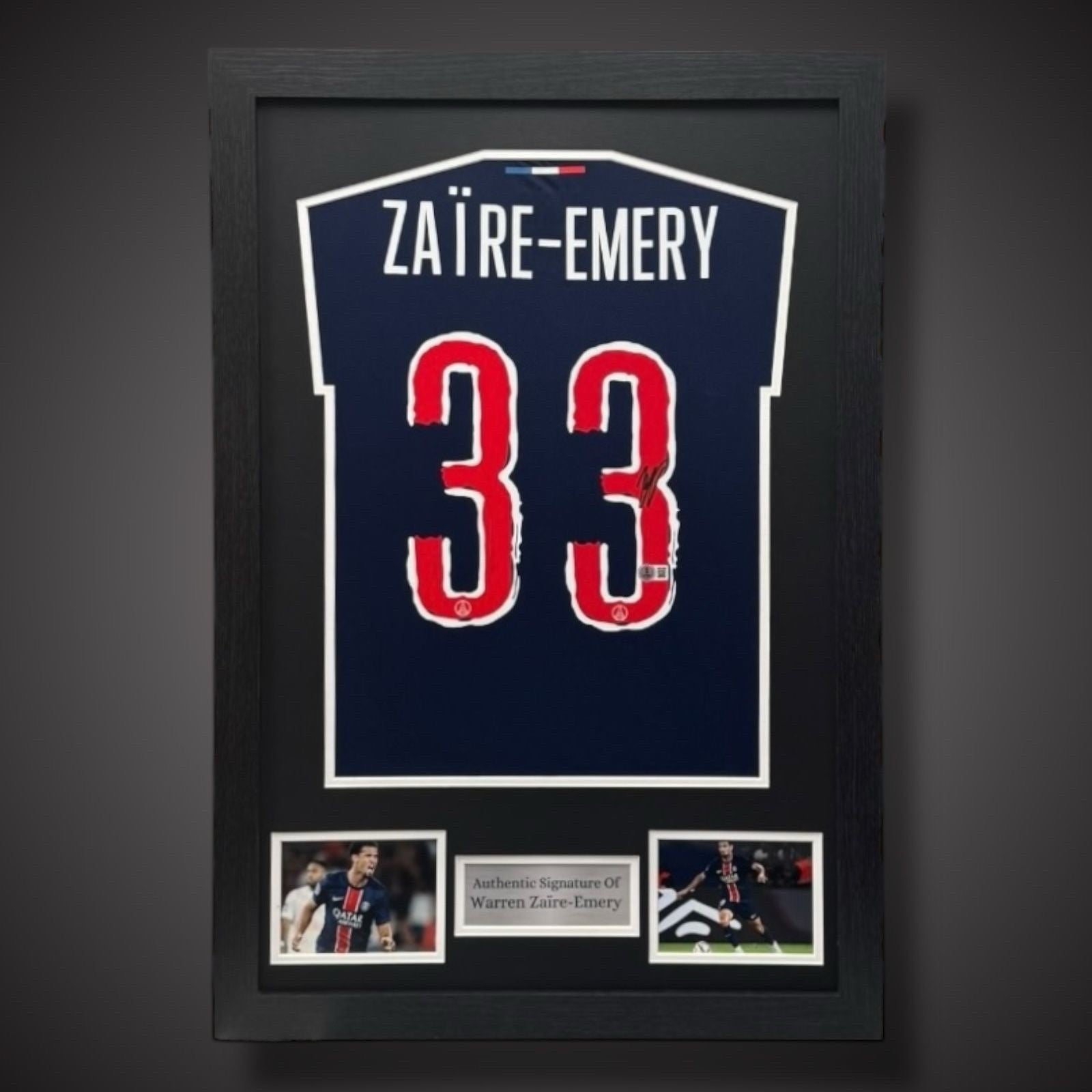 Warren Zaïre-Emery Paris Saint-Germain Framed Shirt £3490