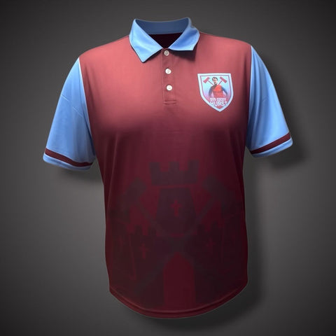 Sir Geoff Hurst Hand Signed West Ham Art Shirt Framed With Coa £2441