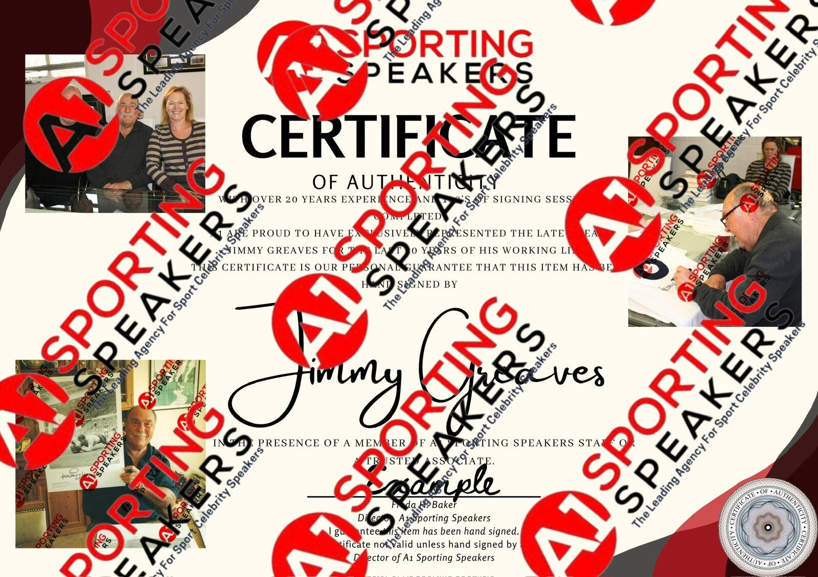 Jimmy Greaves A 65th Birthday Tribute Book Signed Jimmy Greaves £27.50 With COA2