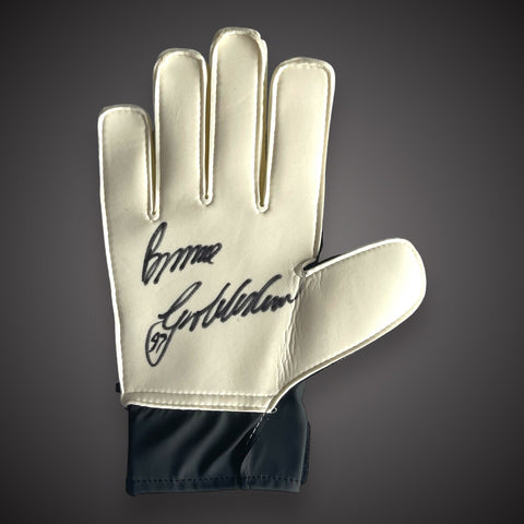 Liverpool Bruce Grobbelaar Hand Signed Goal Keepers Football Glove With COA  £450