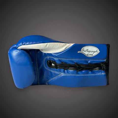 Mike Tyson Hand Signed Reyes Boxing Glove With COA £350 With Acrylic Case - Blue2