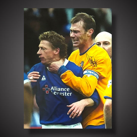 Framed Duncan Ferguson Hand Signed Rangers Photograph £59.98 With COA1