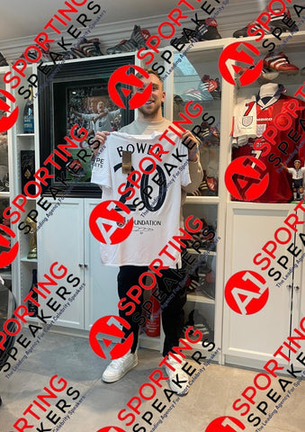 Jarrod Bowen West Ham Europa Winners Back Signed Shirt Private Signing COA £3391