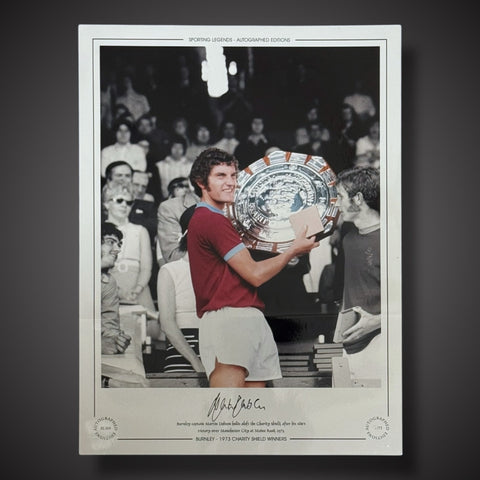Martin Dobson Signed Burnley Photo £250