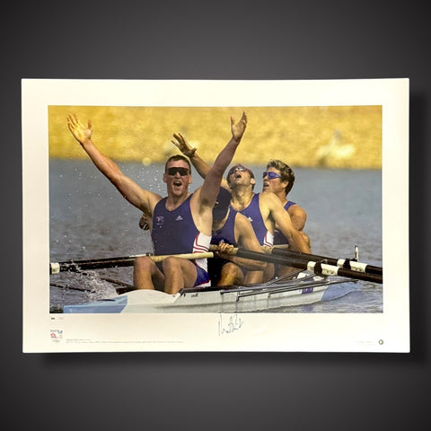Matthew Pinsent Olympic Gold Medal Rowing Champion Signed Photo COA £29.99 A20