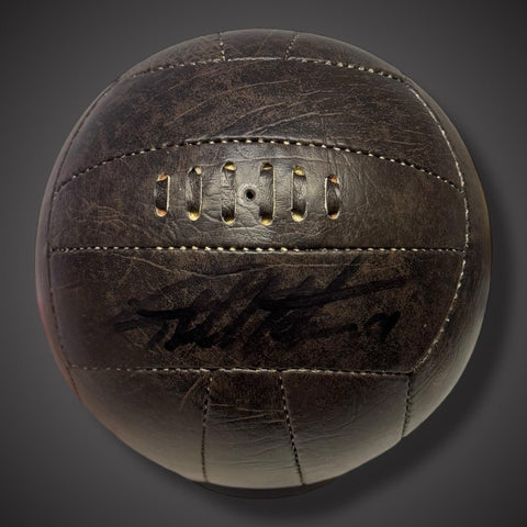 Sir Geoff Hurst Hand Signed Ball With COA In A Acrylic Display Case £1451