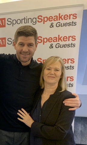 STEVEN GERRARD Hand Signed Liverpool 2005 Istanbul Shirt Framed COA £2653