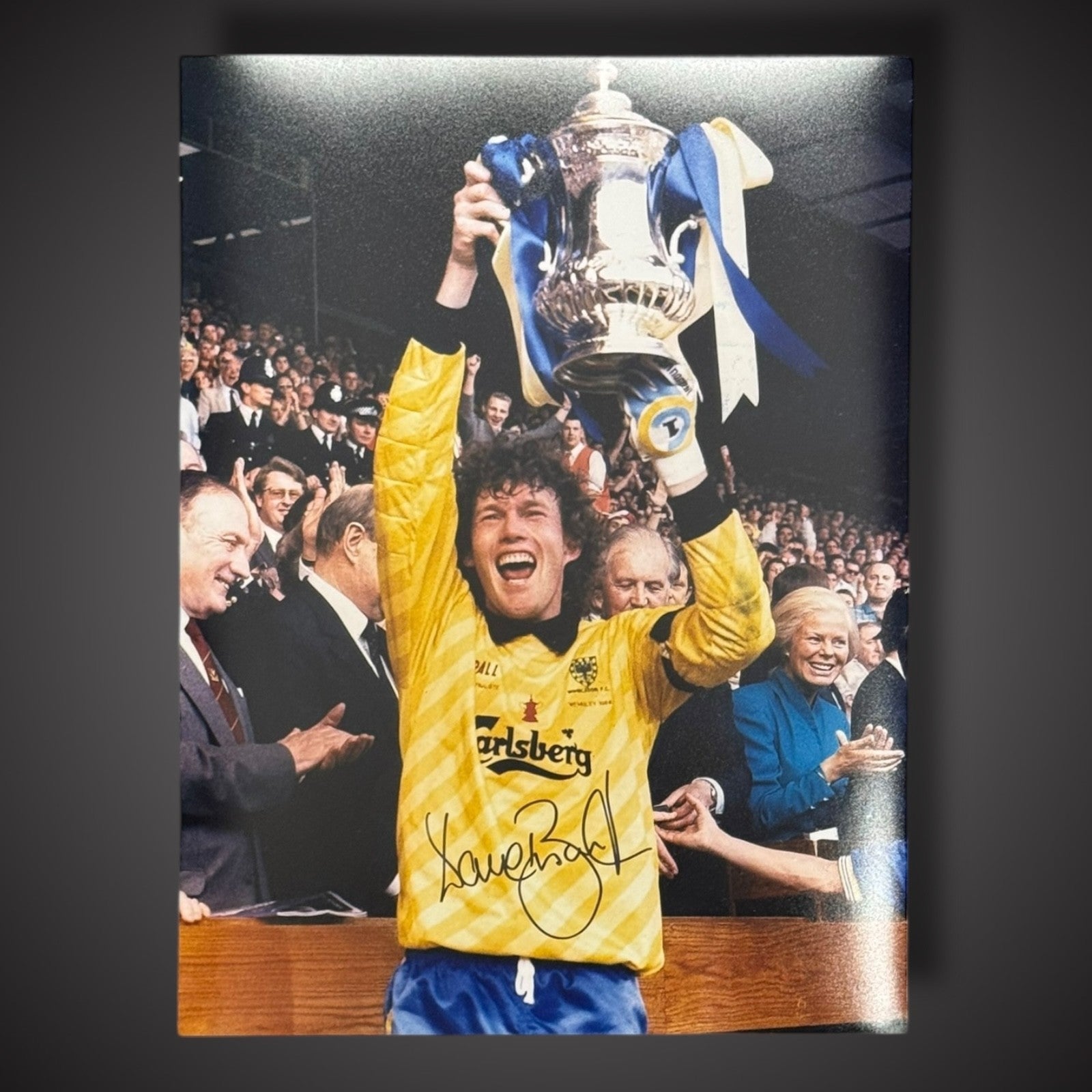 Dave Beasant Wimbledon FC Signed Photo £451