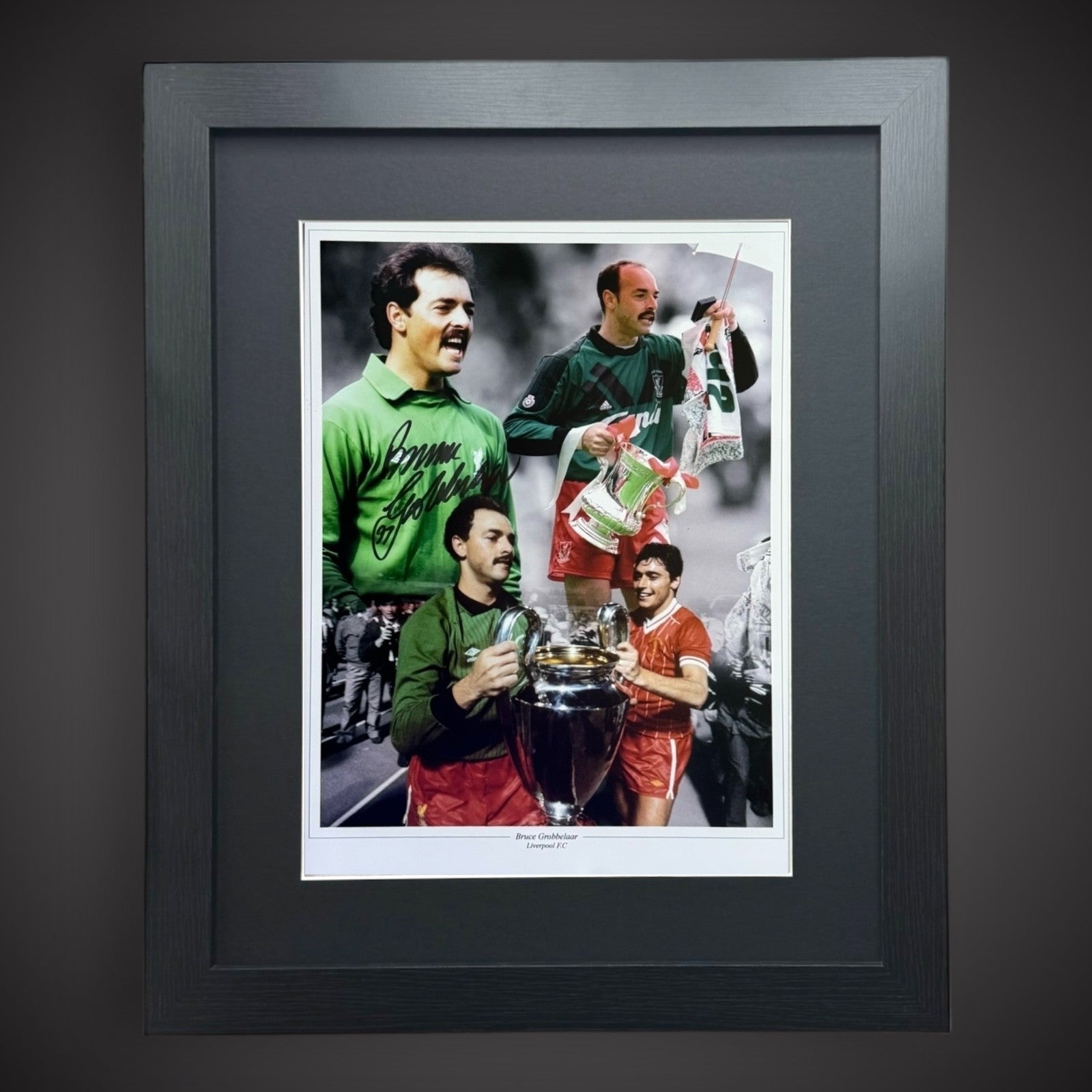 Framed Bruce Grobbelaar Liverpool FC Signed 16x12 Photo £44.99 16X200